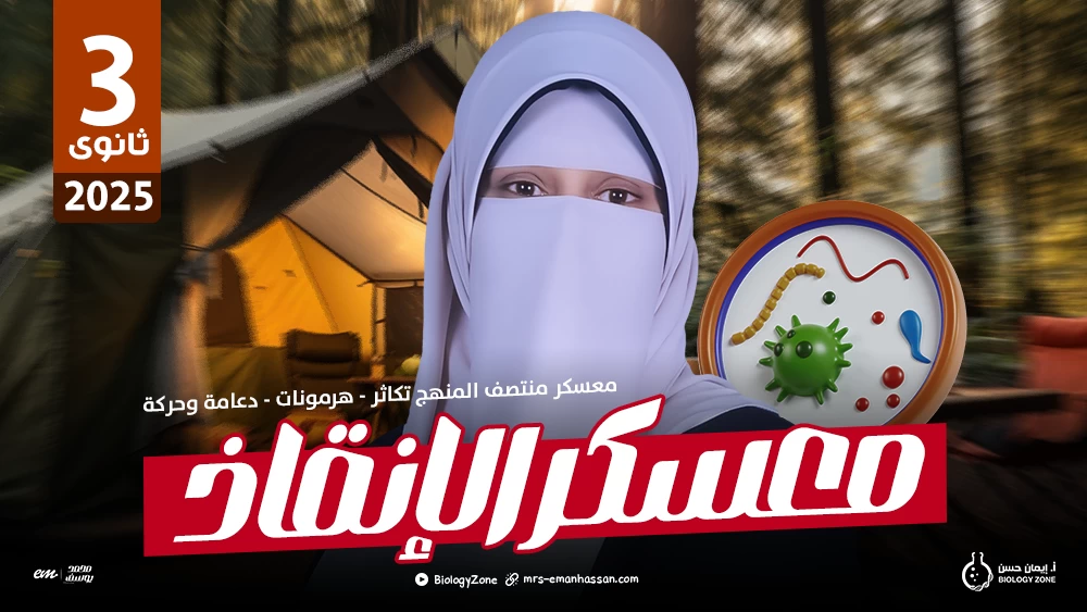 معسكر الإنقاذ على نصف المنهج 🚨
