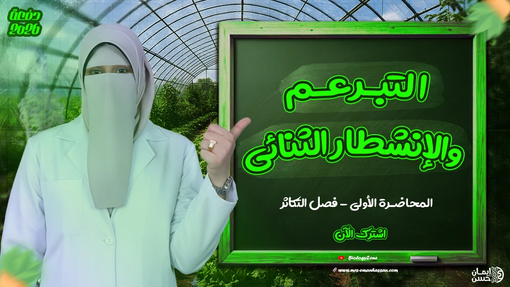 1️⃣ المحاضرة الأولى - محاضرة التبرعم والإنشطار الثنائي ✨